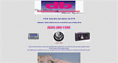 Desktop Screenshot of dbcarstereo.com